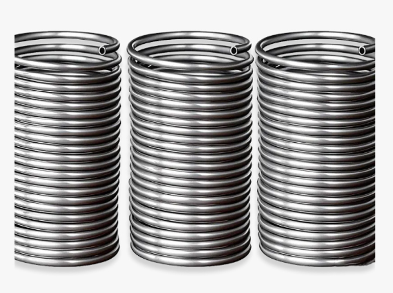Stainless steel coil tube