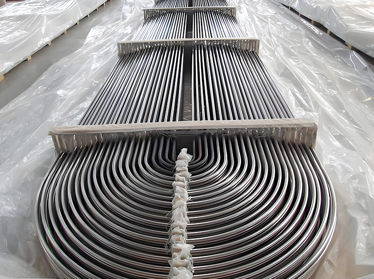 Stainless steel U shaped tube